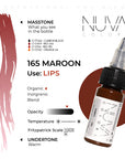 Nuva Colors - 165 Maroon - 15ml (Reach Compliant)