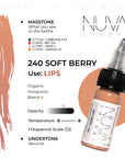 Nuva Colors - 240 Soft Berry - 15ml (Reach Compliant)