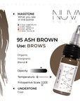 Nuva Colors - 95 Ash Brown - 15ml (Reach Compliant)