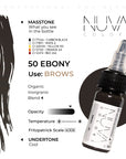 Nuva Colors - 50 Ebony - 15ml (Reach Compliant)